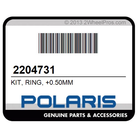 Polaris 2204731 Kit, Ring, +0.50Mm
