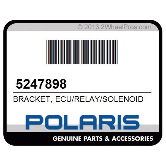 Polaris 5247898 Bracket, Ecu/Relay/Solenoid