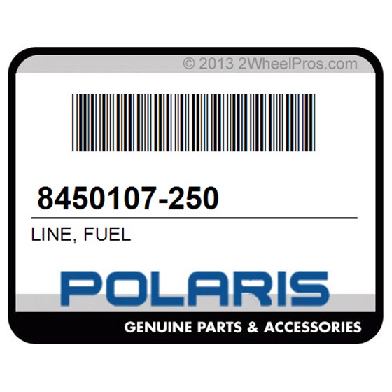 Polaris 8450107-250 Line, Fuel