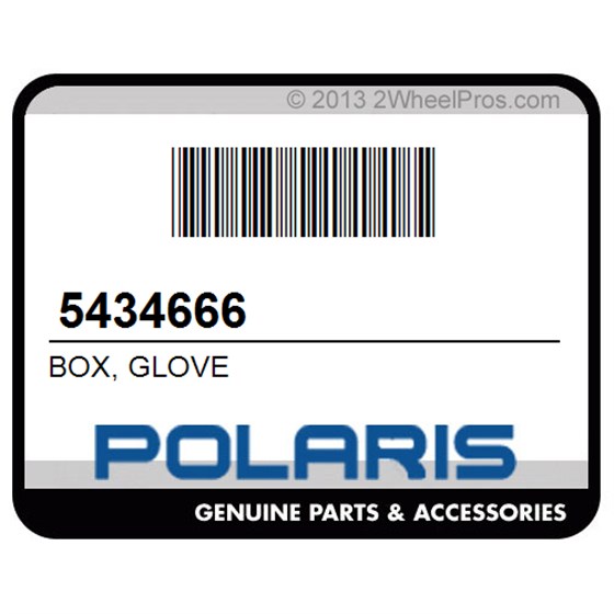 Polaris 5434666 Box, Glove