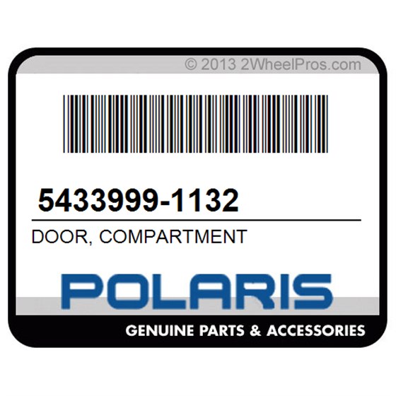 Polaris 5433999-1132 Door, Compartment