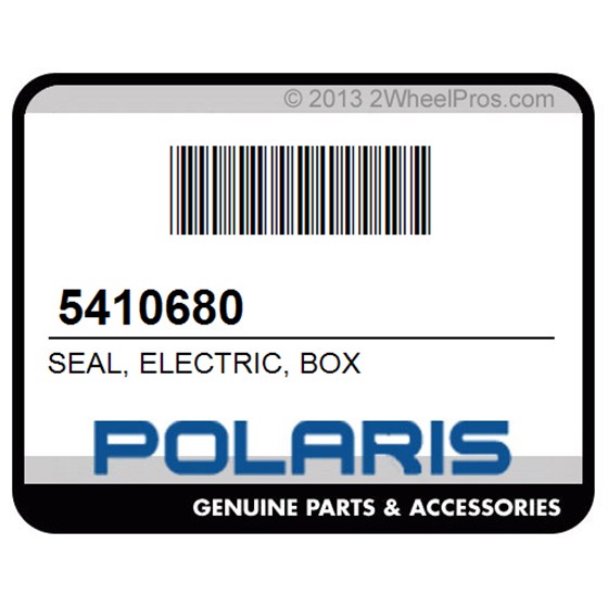 Polaris 5410680 Seal, Electric, Box