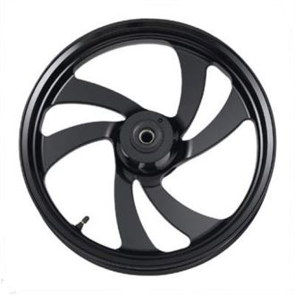 Victory 2876046-266 18" X 8.5" Rear Black Cast Wheel - Hammer/Jackpot