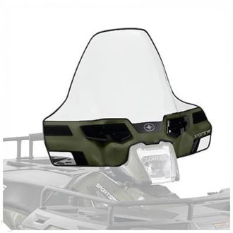 Polaris 2878389-498 Sportsman, Tall, Lock, &, Ride®, Windshield, Green, Screen