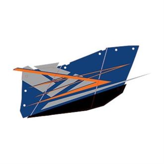 Polaris 2879311 Blue Fire Door Graphics