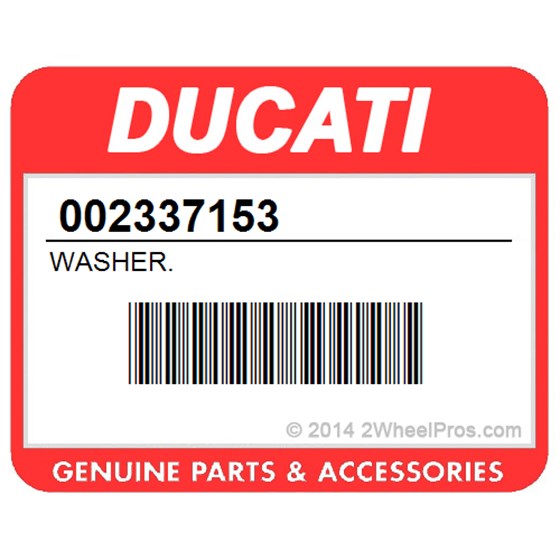 Ducati 002337153 Washer.