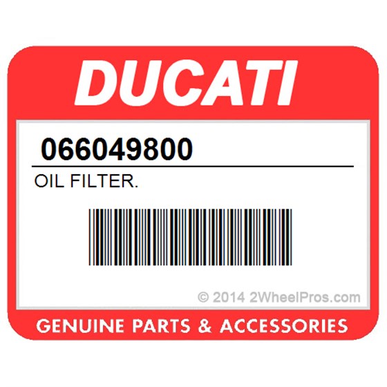 Ducati 066049800 Oil Filter.