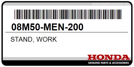 Honda 08M50-MEN-200 Stand, Work
