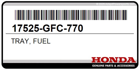 Honda 17525-GFC-770 Tray, Fuel