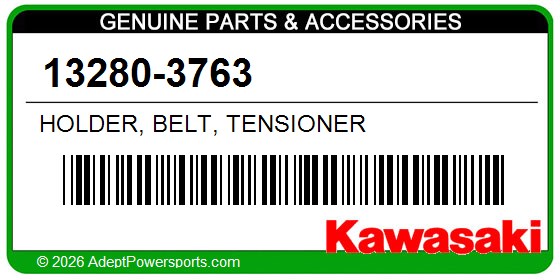 Kawasaki 13280-3763 Holder, Belt, Tensioner