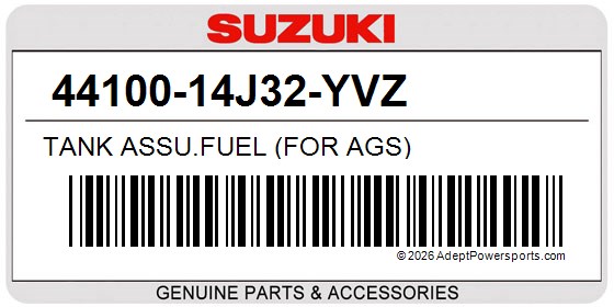 Suzuki 44100-14J32-YVZ Tank Assu.Fuel (For Ags)