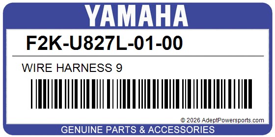 Yamaha F2K-U827L-01-00 Wire Harness 9