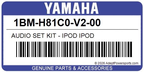 Yamaha 1BM-H81C0-V2-00 Audio Set Kit - Ipod Ipod