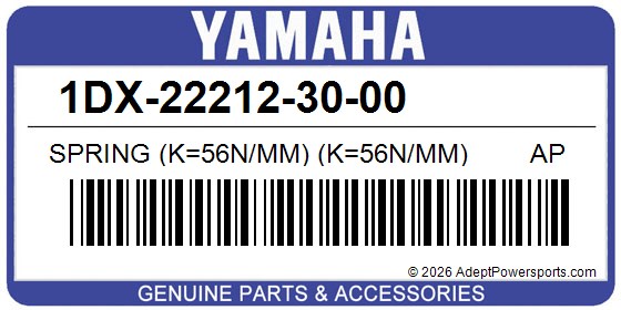 Yamaha 1DX-22212-30-00 Spring (K=56N/Mm) (K=56N/Mm)        Ap