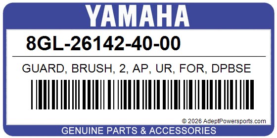 Yamaha 8GL-26142-40-00 Guard, Brush, 2, Ap, Ur, For, Dpbse
