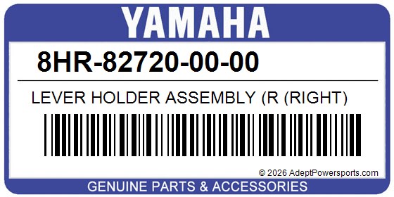 Yamaha 8HR-82720-00-00 Lever Holder Assembly (R (Right)