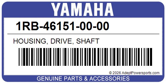 Yamaha 1RB-46151-00-00 Housing, Drive, Shaft