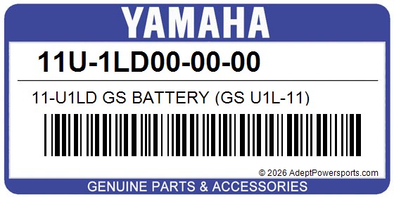 Yamaha 11U-1LD00-00-00 11-U1ld Gs Battery (Gs U1l-11)