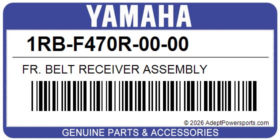 Yamaha 1RB-F470R-00-00 Fr. Belt Receiver Assembly