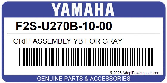 Yamaha F2S-U270B-10-00 Grip Assembly Yb For Gray