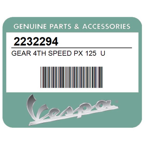Vespa 2232294 Gear 4Th Speed Px 125  U