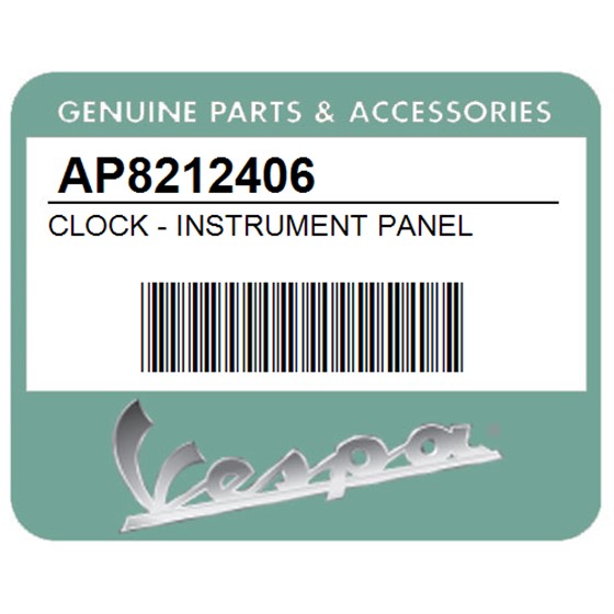 Vespa AP8212406 Clock - Instrument Panel