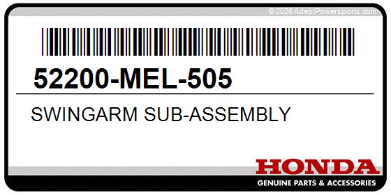 Honda 52200-MEL-505 Swingarm Sub-Assembly