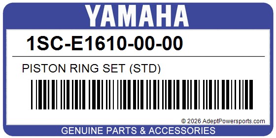 Yamaha 1SC-E1610-00-00 Piston Ring Set (Std)