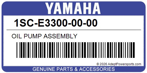 Yamaha 1SC-E3300-00-00 Oil Pump Assembly