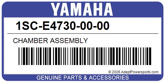 Yamaha 1SC-E4730-00-00 Chamber Assembly