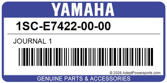 Yamaha 1SC-E7422-00-00 Journal 1