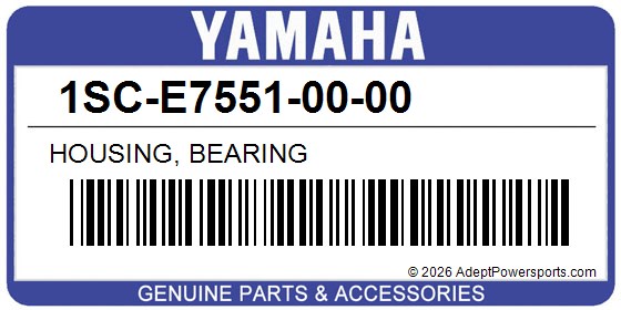 Yamaha 1SC-E7551-00-00 Housing, Bearing