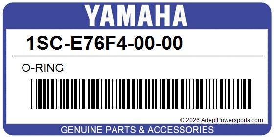 Yamaha 1SC-E76F4-00-00 O-Ring