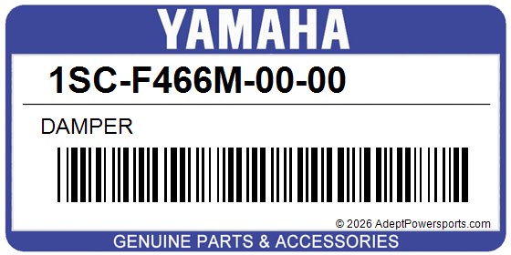 Yamaha 1SC-F466M-00-00 Damper