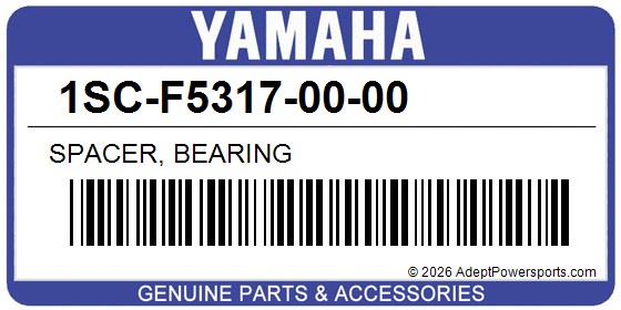 Yamaha 1SC-F5317-00-00 Spacer, Bearing