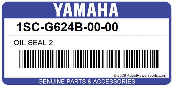 Yamaha 1SC-G624B-00-00 Oil Seal 2