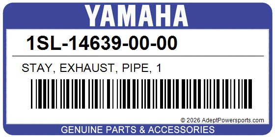 Yamaha 1SL-14639-00-00 Stay, Exhaust, Pipe, 1