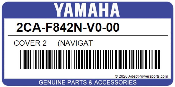 Yamaha 2CA-F842N-V0-00 Cover 2     (Navigat