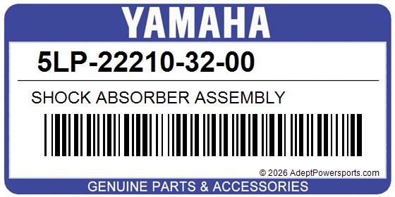 Yamaha 5LP-22210-32-00 Shock Absorber Assembly