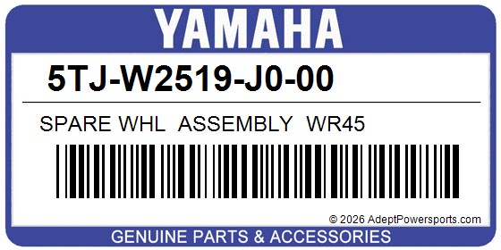 Yamaha 5TJ-W2519-J0-00 Spare Whl  Assembly  Wr45