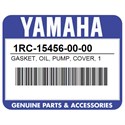 Yamaha 1RC-15456-00-00 Gasket, Oil, Pump, Cover, 1