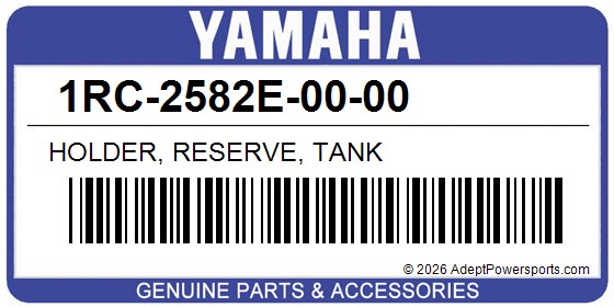 Yamaha 1RC-2582E-00-00 Holder, Reserve, Tank