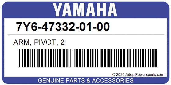 Yamaha 7Y6-47332-01-00 Arm, Pivot, 2