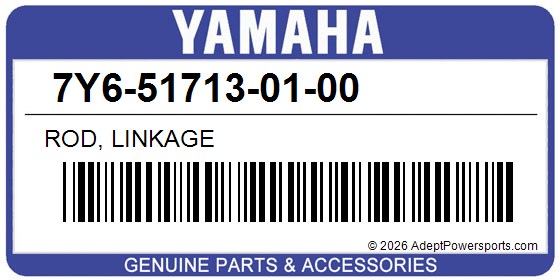 Yamaha 7Y6-51713-01-00 Rod, Linkage