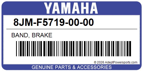Yamaha 8JM-F5719-00-00 Band, Brake