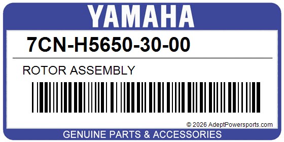 Yamaha 7CN-H5650-30-00 Rotor Assembly