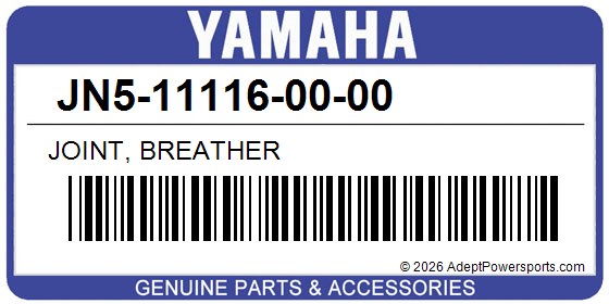 Yamaha JN5-11116-00-00 Joint, Breather