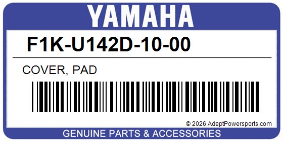 Yamaha F1K-U142D-10-00 Cover, Pad