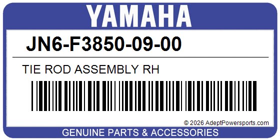 Yamaha JN6-F3850-09-00 Tie Rod Assembly Rh