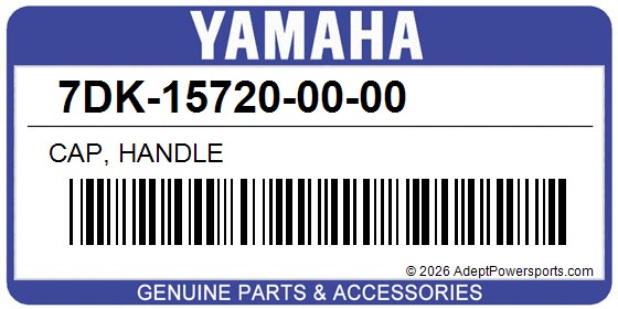 Yamaha 7DK-15720-00-00 Cap, Handle